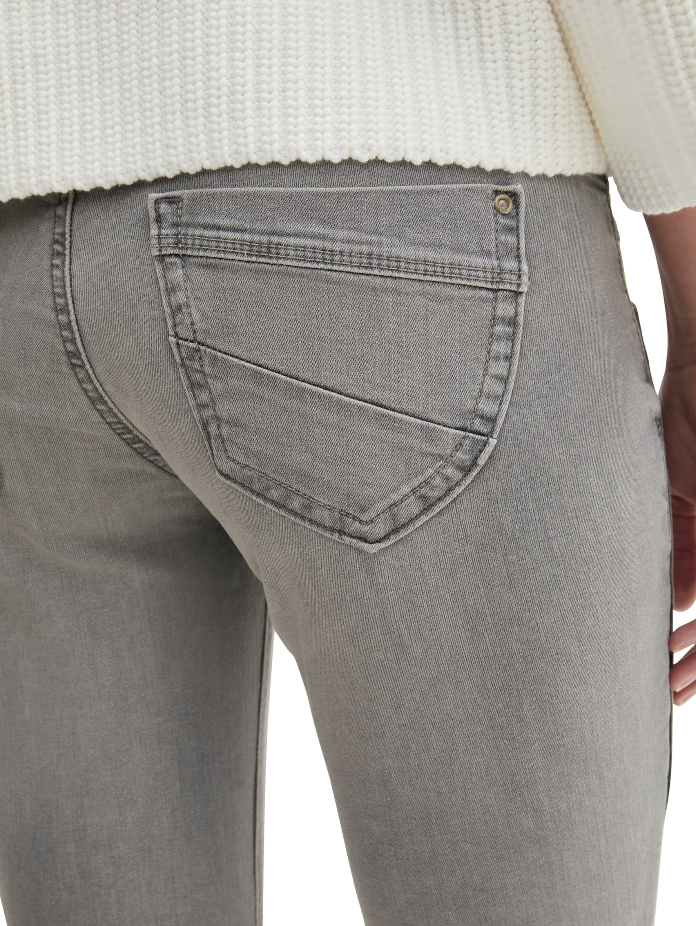 TOM TAILOR Slimfit Jeans 'Alexa' in Grijs