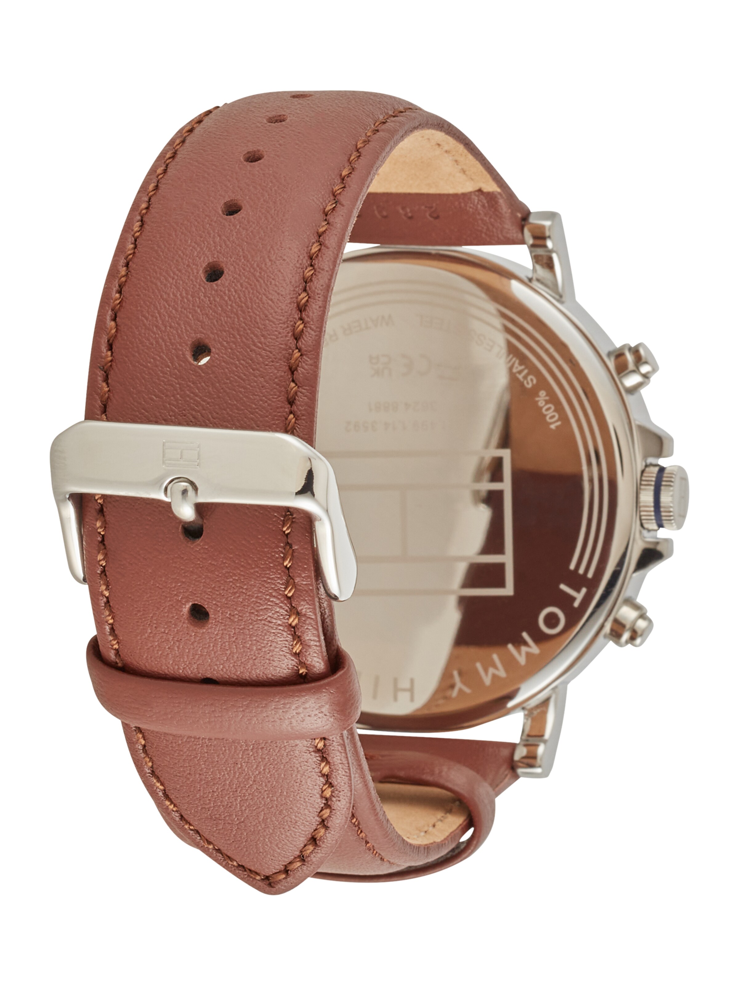 Montre à affichage analogique TOMMY HILFIGER en marron