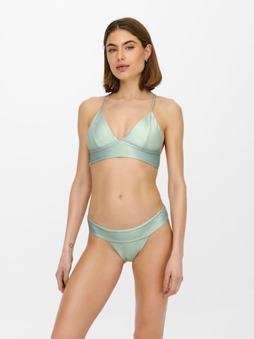 ONLY Triangle Bikini in Green