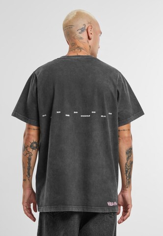 Pica Pica T-Shirt 'Jet-Lagged' in Schwarz