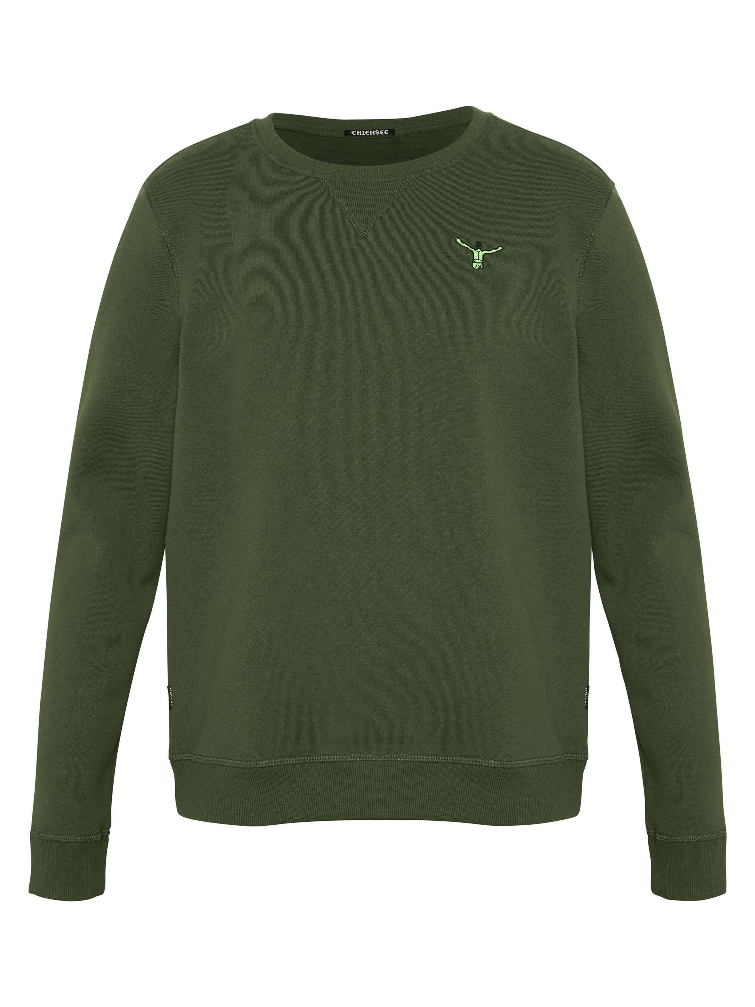 CHIEMSEE Sweatshirt in Green: front
