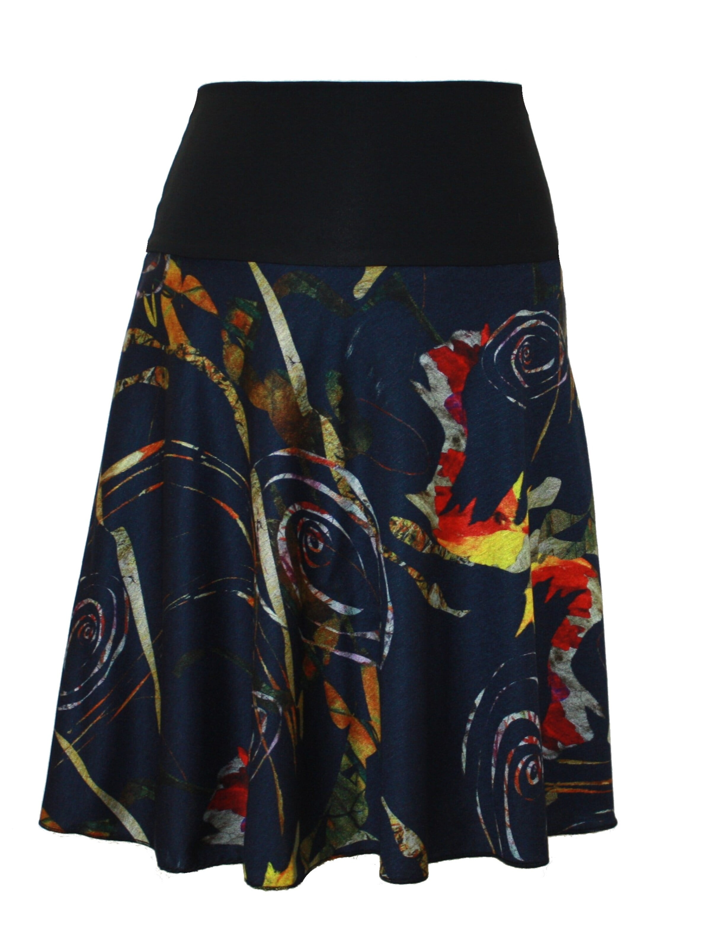 dunkle design Skirt 'Punta die Roma' in Blue: front