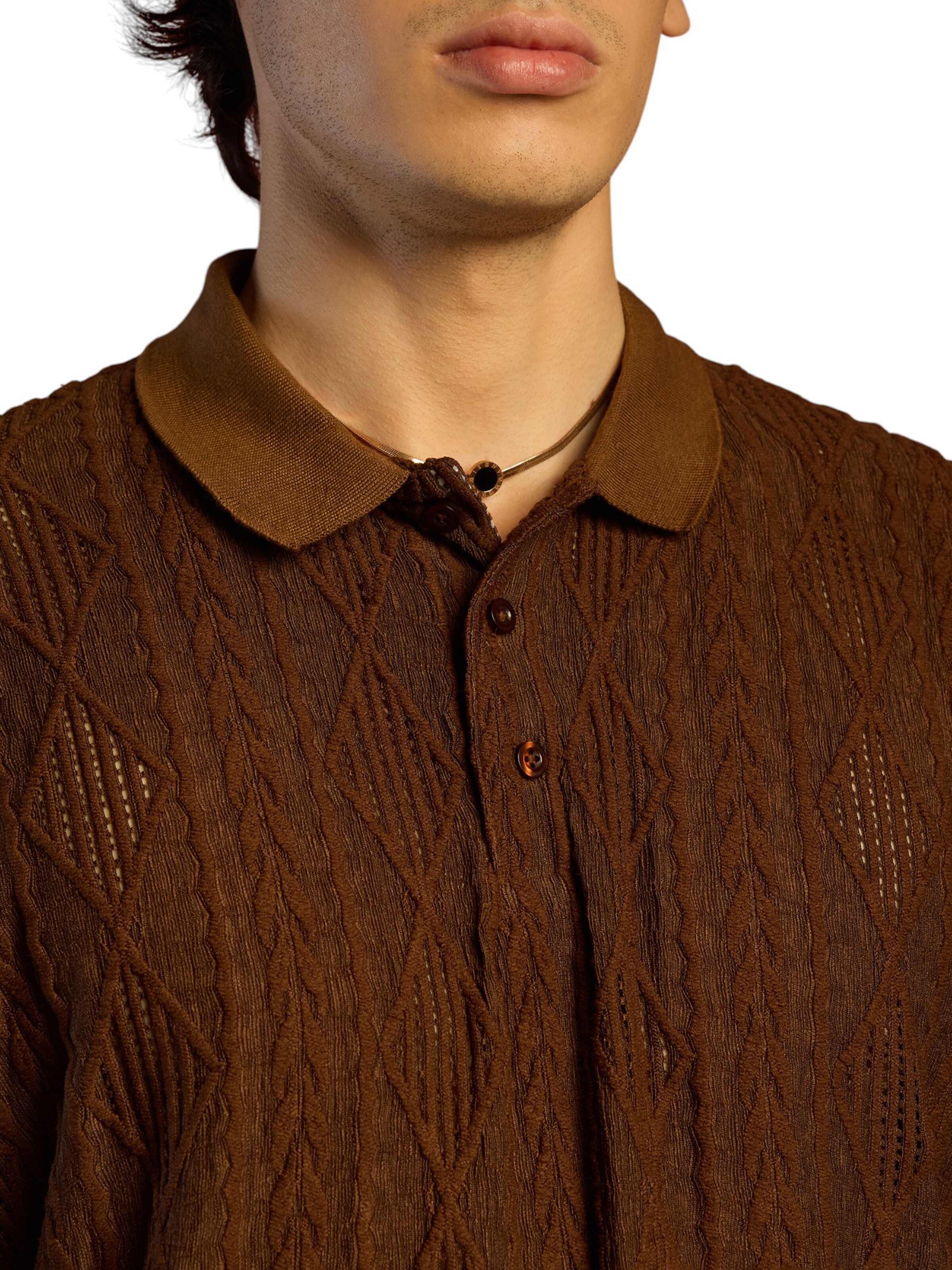 Campus Sutra Shirt in Brown