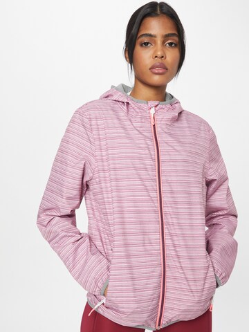 Veste outdoor KILLTEC en rose : devant