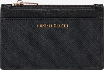 Carlo Colucci Etui ' di Bello ' in Zwart: voorkant