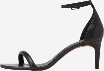 LeGer by Lena Gercke - Sandália 'Agnes' em preto: lateral