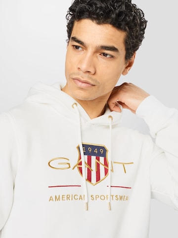 GANT Regular Fit Sweatshirt in Weiß