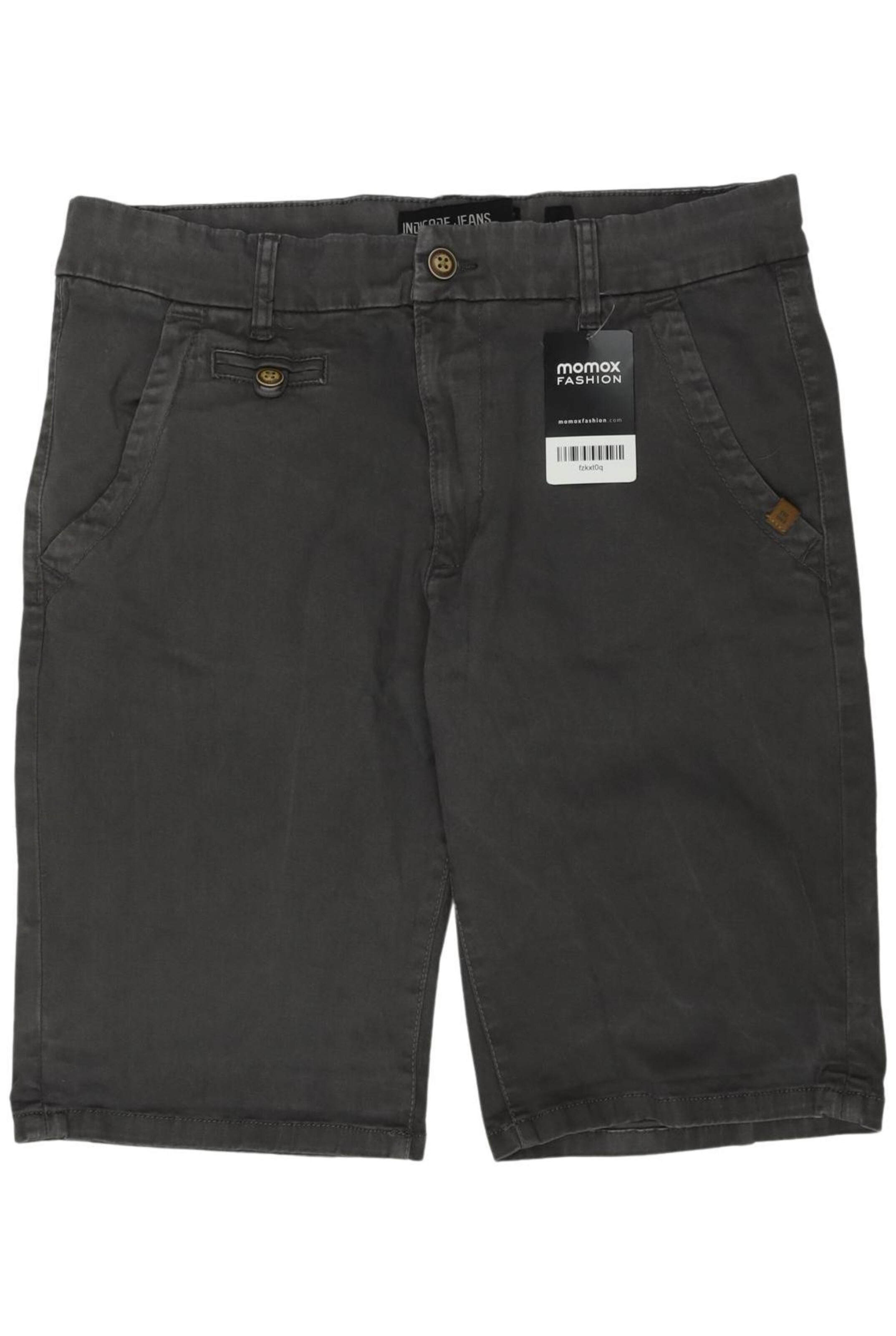 INDICODE JEANS Shorts in 34 in Grey: front