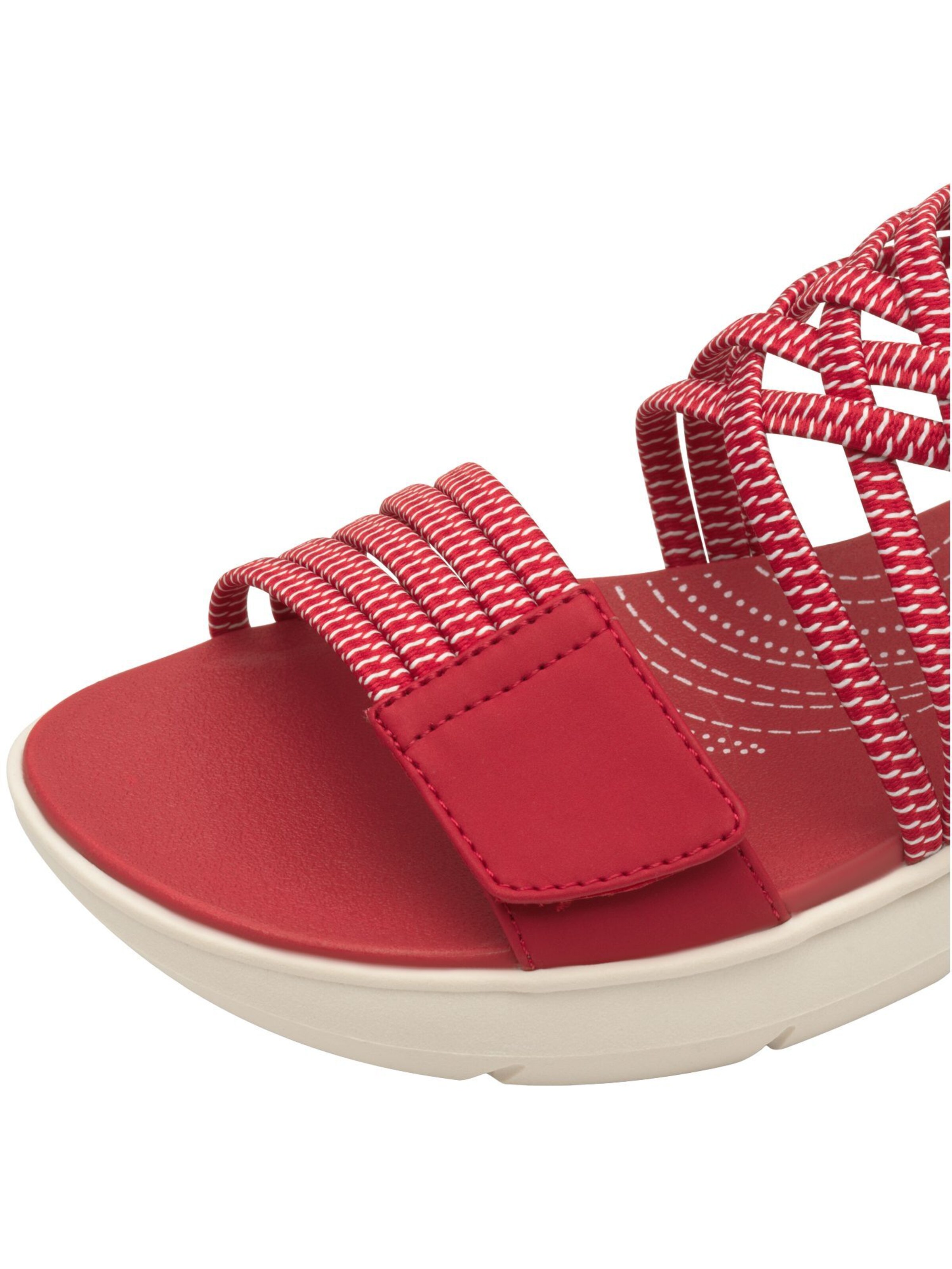 Sandales JANA en rouge