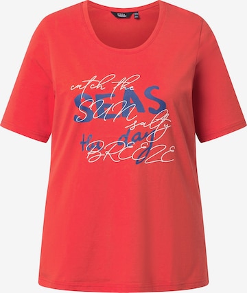 Ulla Popken Shirt in Red: front