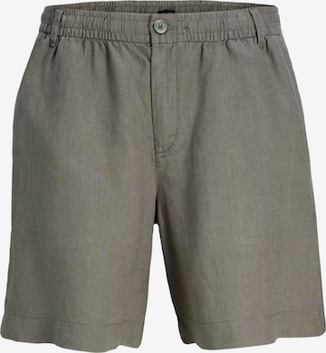 JACK & JONES Lærredsbukser 'JPSTBill JJLawrence' i grøn: forside