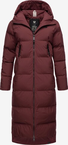 Manteau fonctionnel 'Patrise' Ragwear en rouge : devant