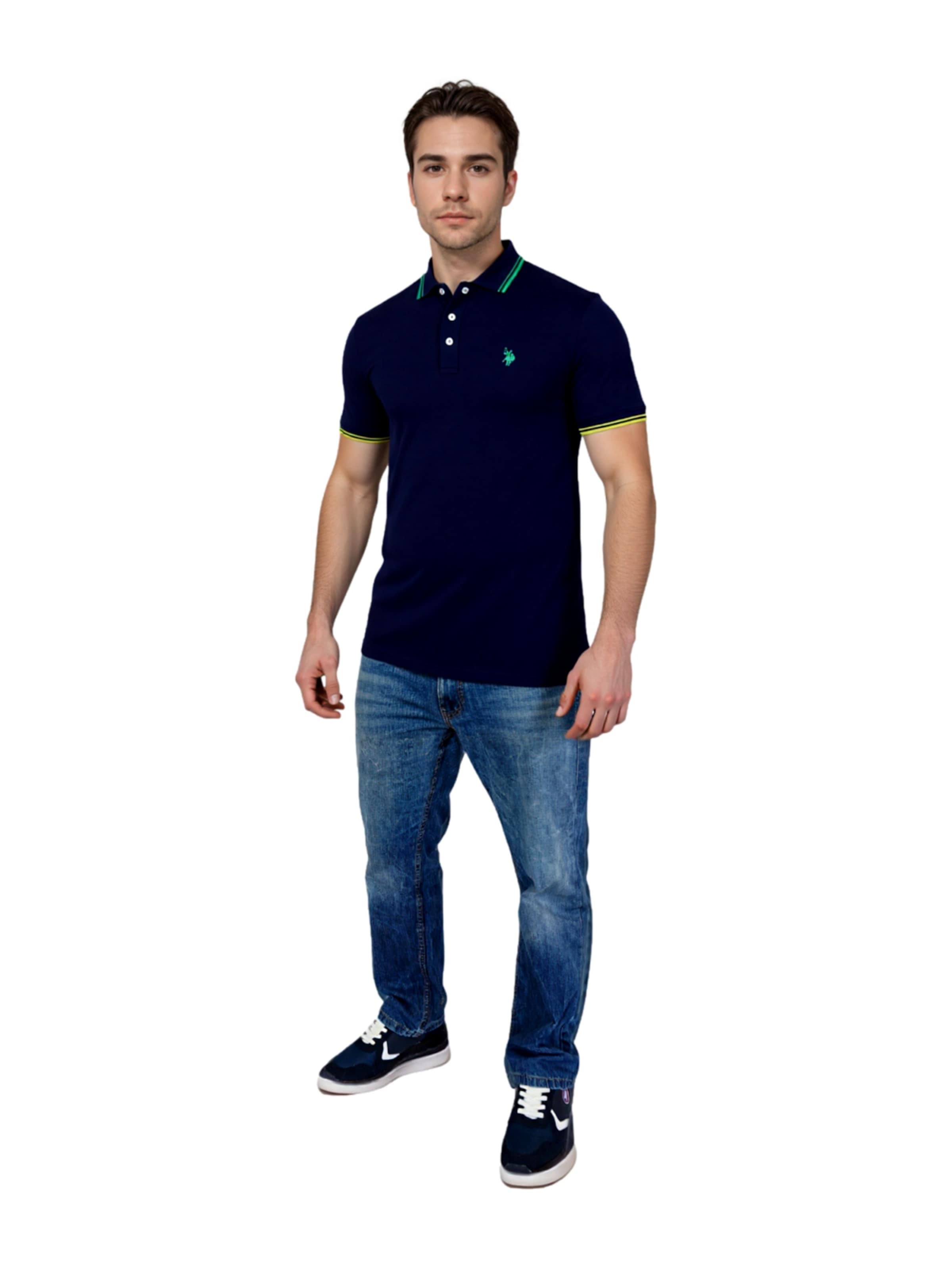 U.S. POLO ASSN. Póló - kék
