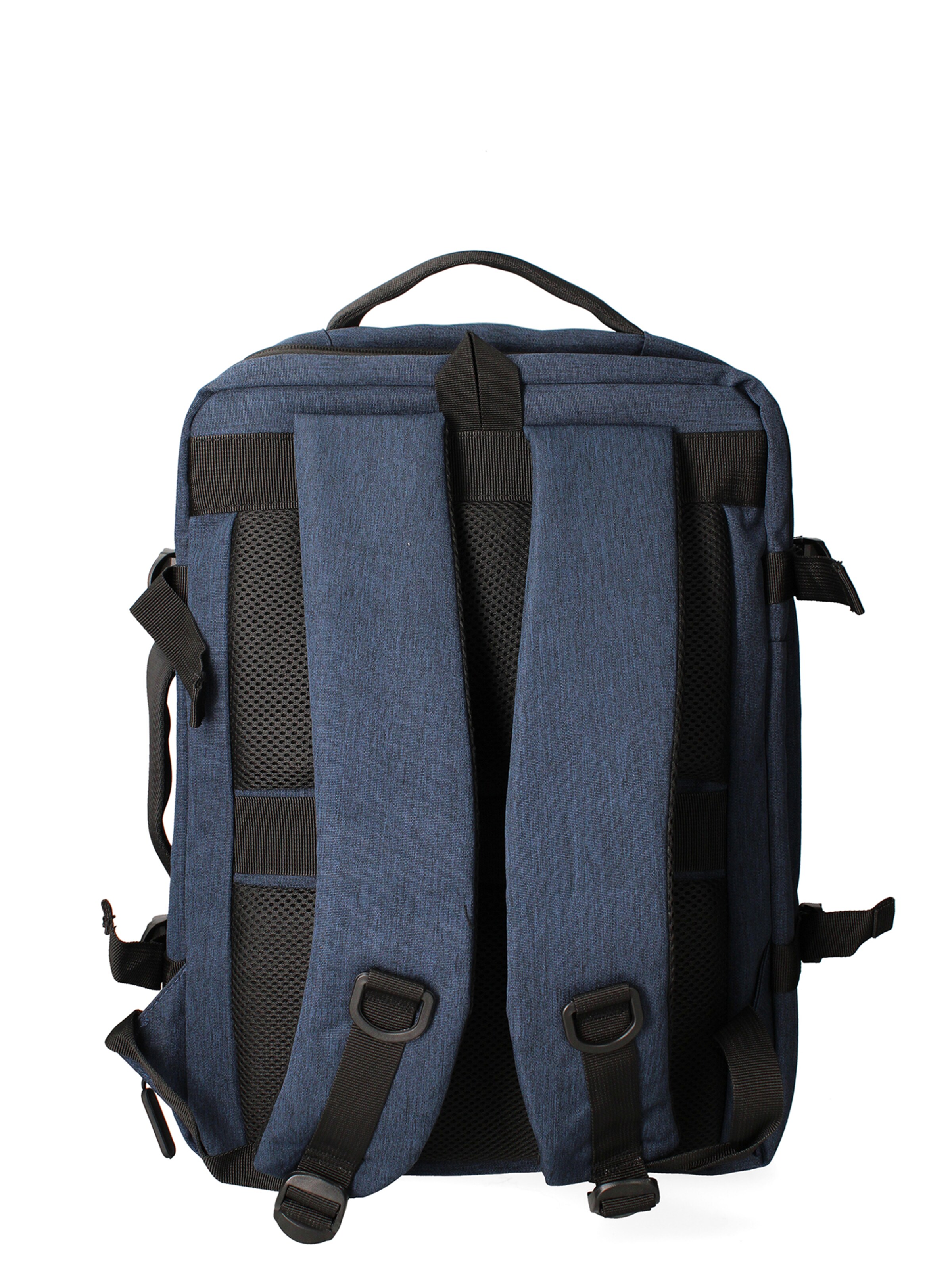 Zaino 'Zaino Unisex Nylon 100% con Zip e Tasche Multifunzionali - 30x42x16 cm' di B. Cavalli in blu