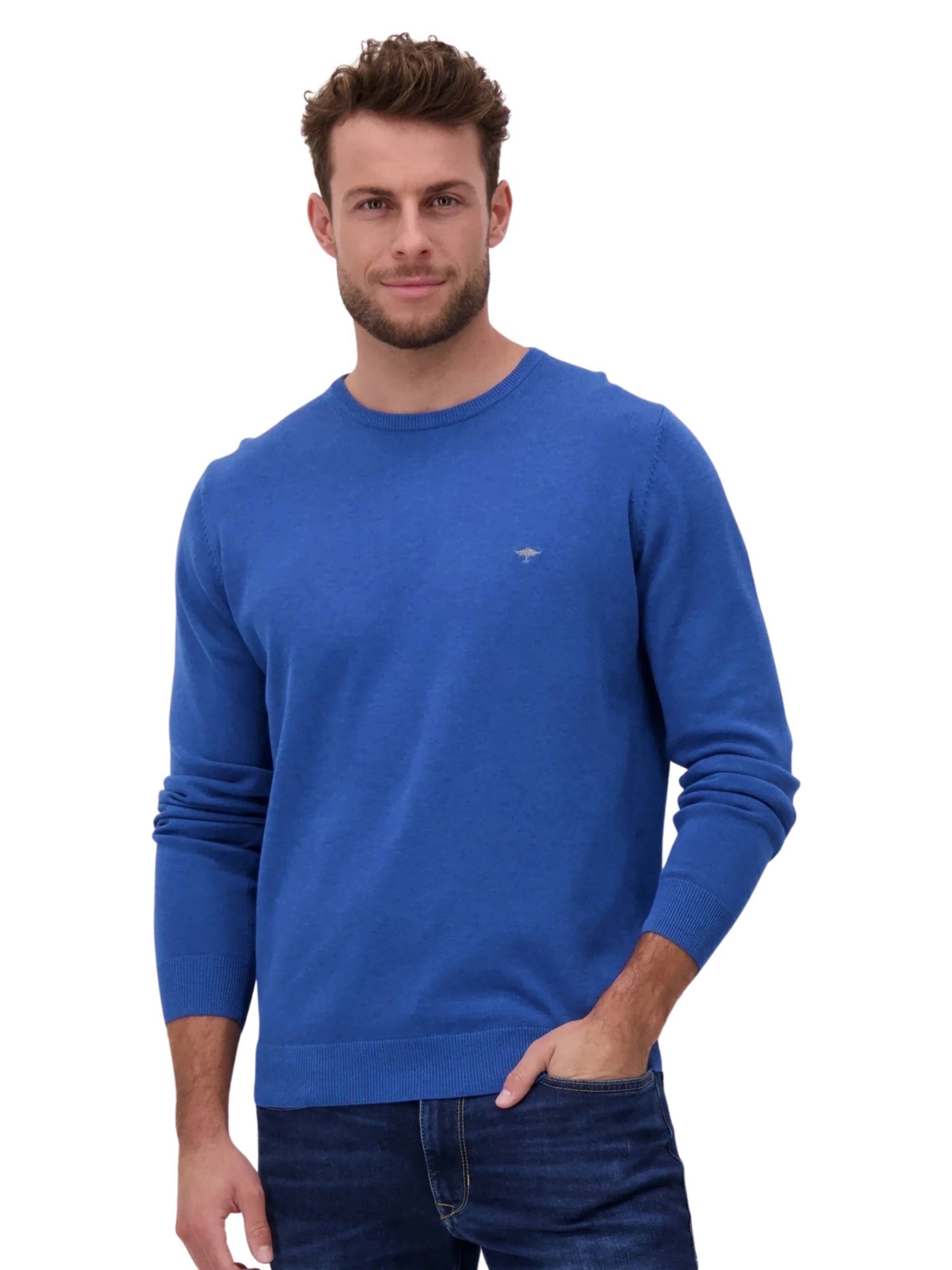 Pulover de la FYNCH-HATTON pe albastru