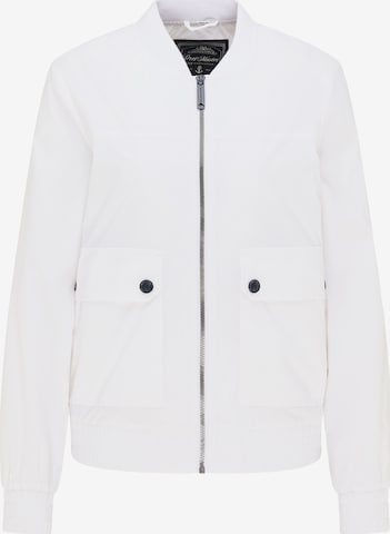 DreiMaster Maritim - Chaqueta de entretiempo en blanco: frente