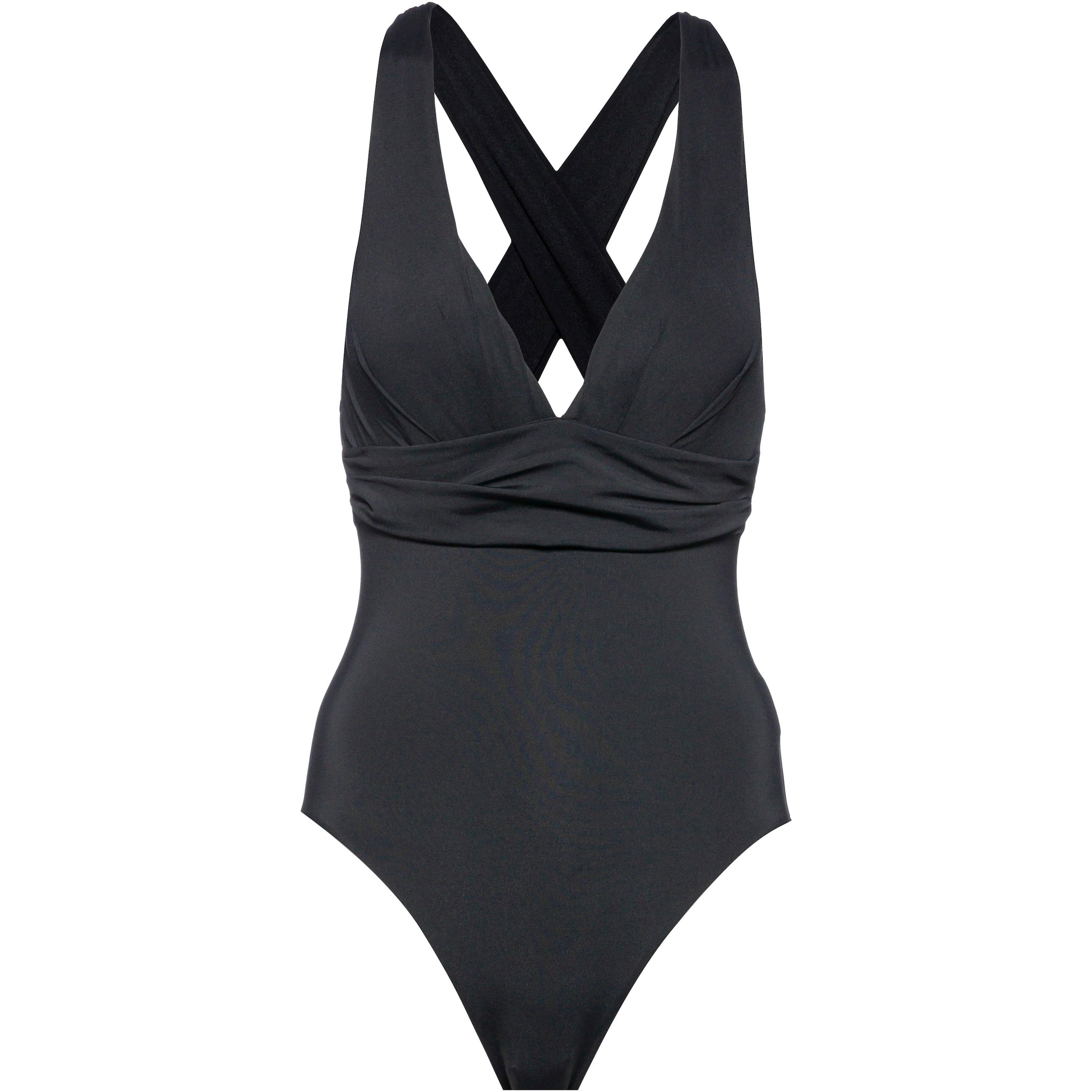 Seafolly Triangel Badeanzug 'Collective' in Schwarz: Vorderseite