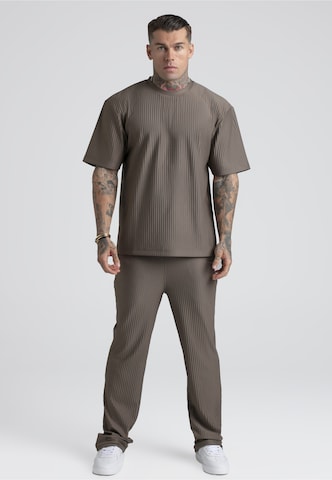 SikSilk - Camisa em castanho