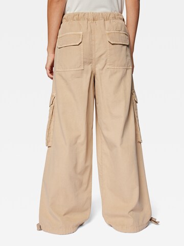 Mavi Loosefit Cargohose in Beige