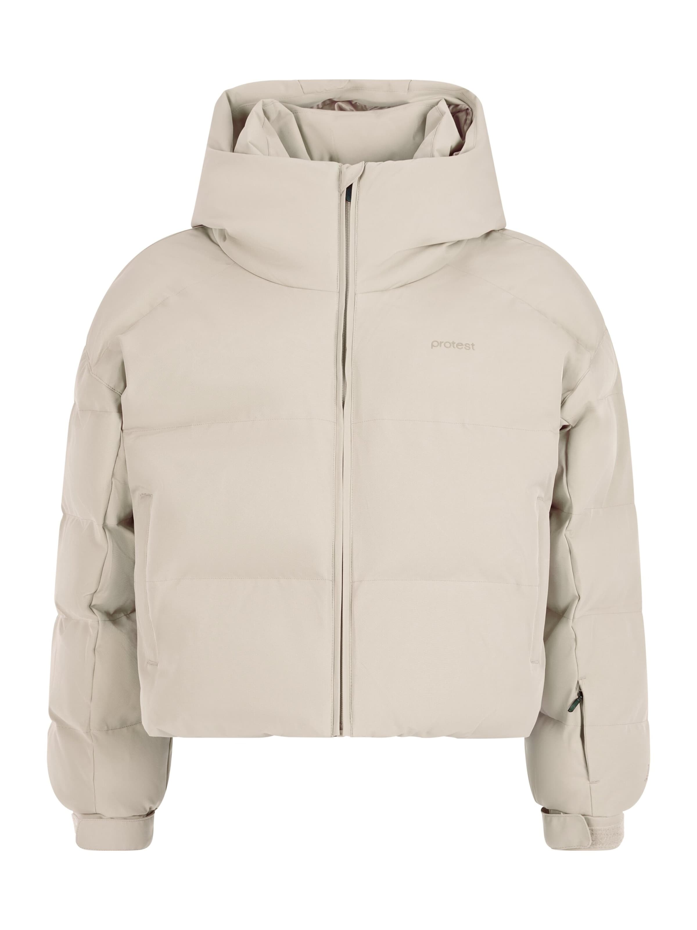 PROTEST Athletic Jacket 'PRTVox' in Brown: front