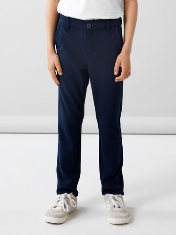 NAME IT Regular Pants 'Silas' in Blue: front