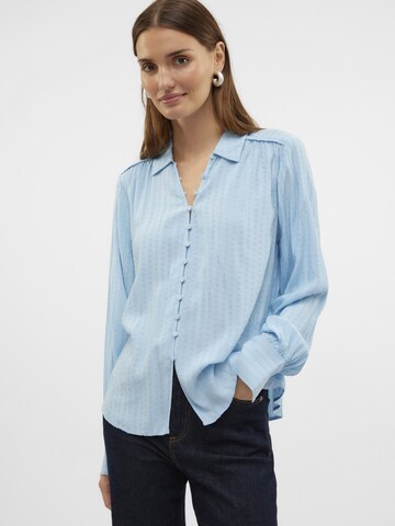 Chemisier 'VMViolet' VERO MODA en bleu