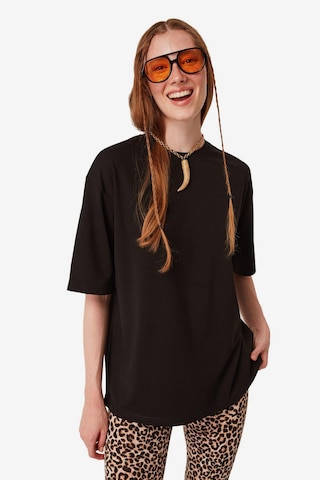 No Matter What Shirt in Black: front