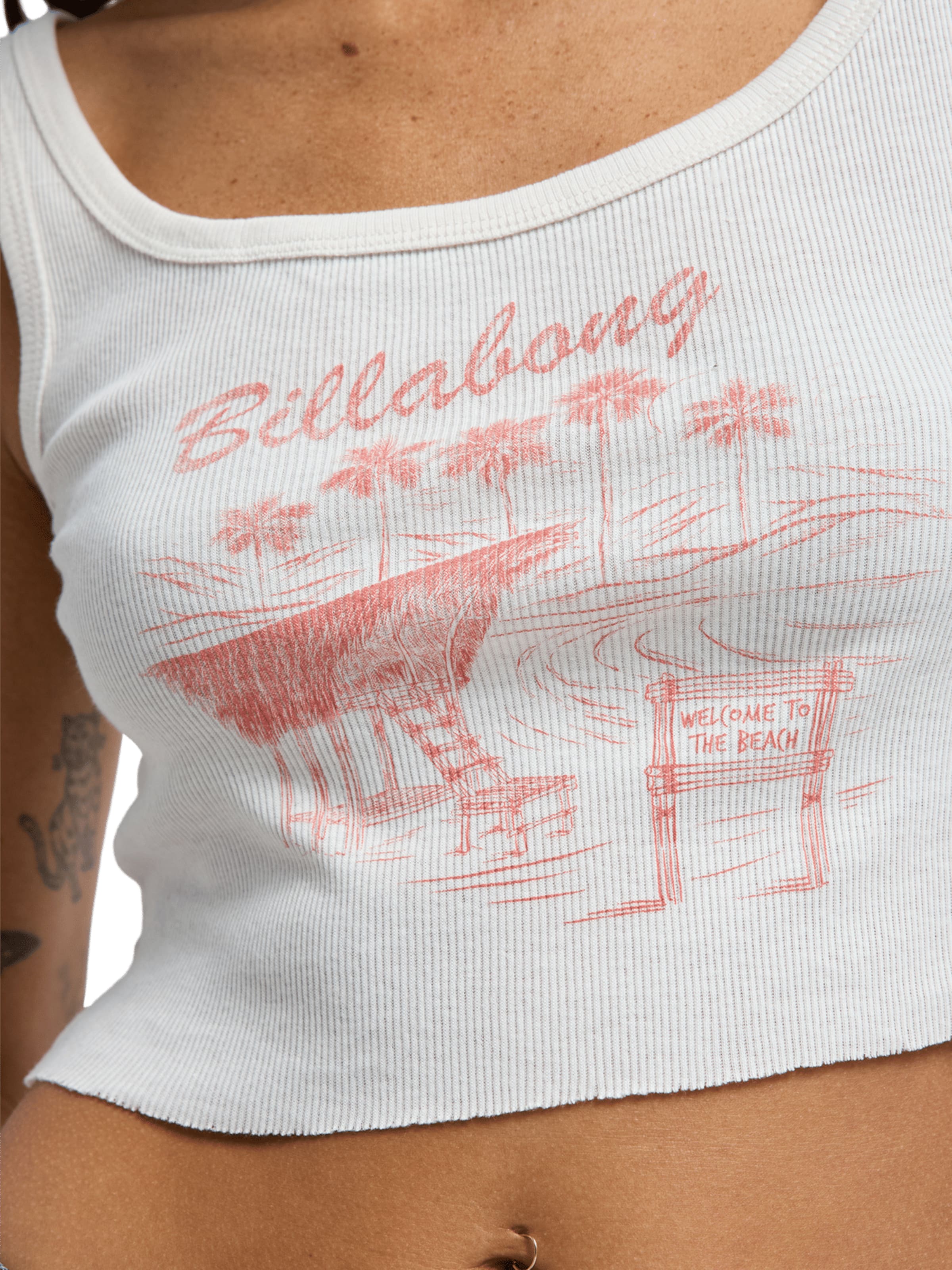 Haut 'In My Dreams' BILLABONG en blanc