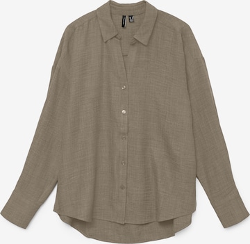 VERO MODA Bluse 'VMMelaney' in Grau: Vorderseite