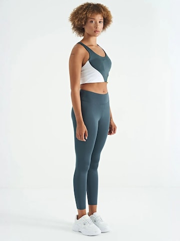 Skinny Leggings 'Gamaschen' di Tommy Life in grigio