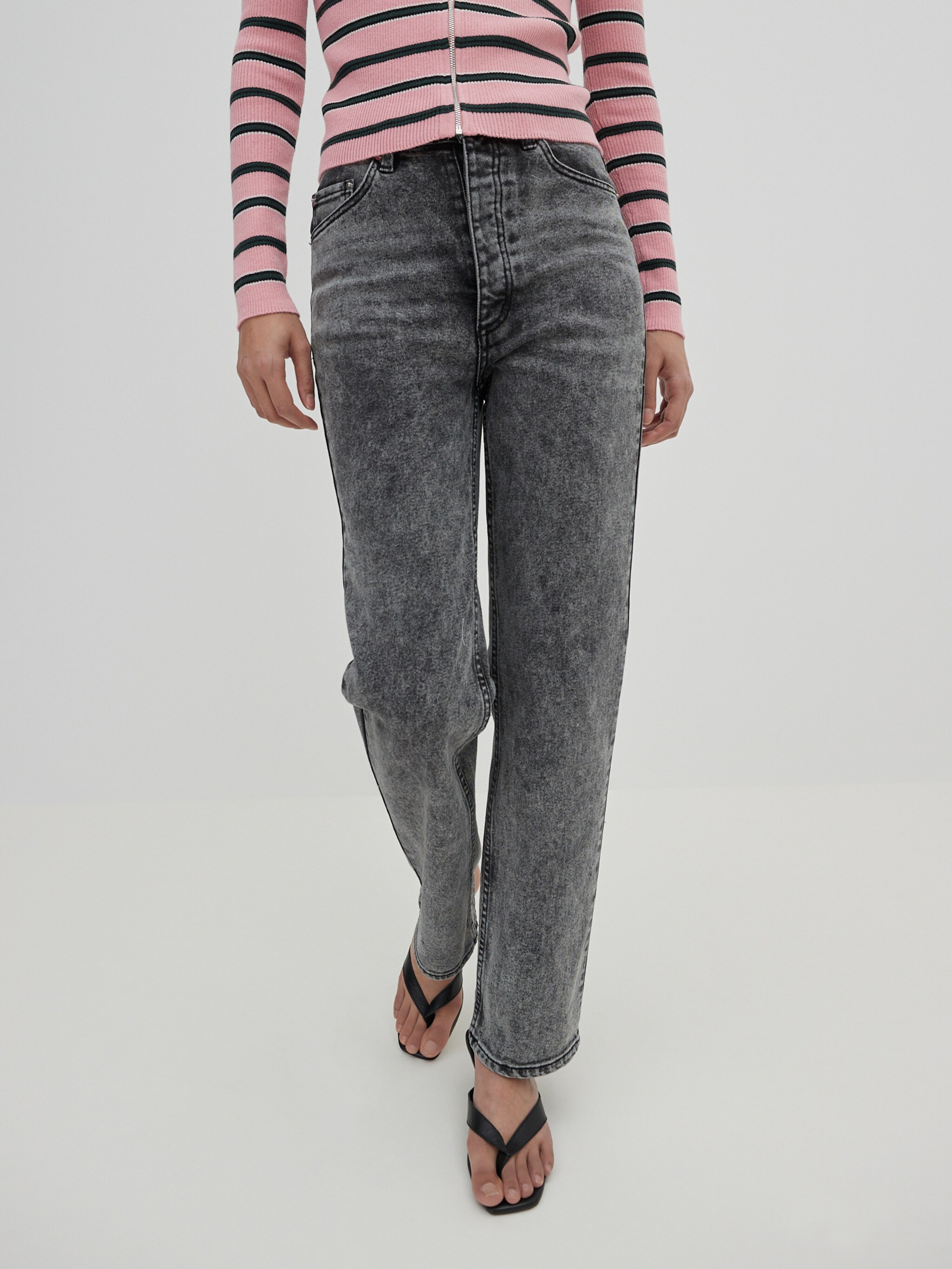 EDITED Produits Jean 'Simea' noir denim