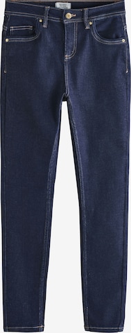 Skinny Jeans de la Next pe albastru: față