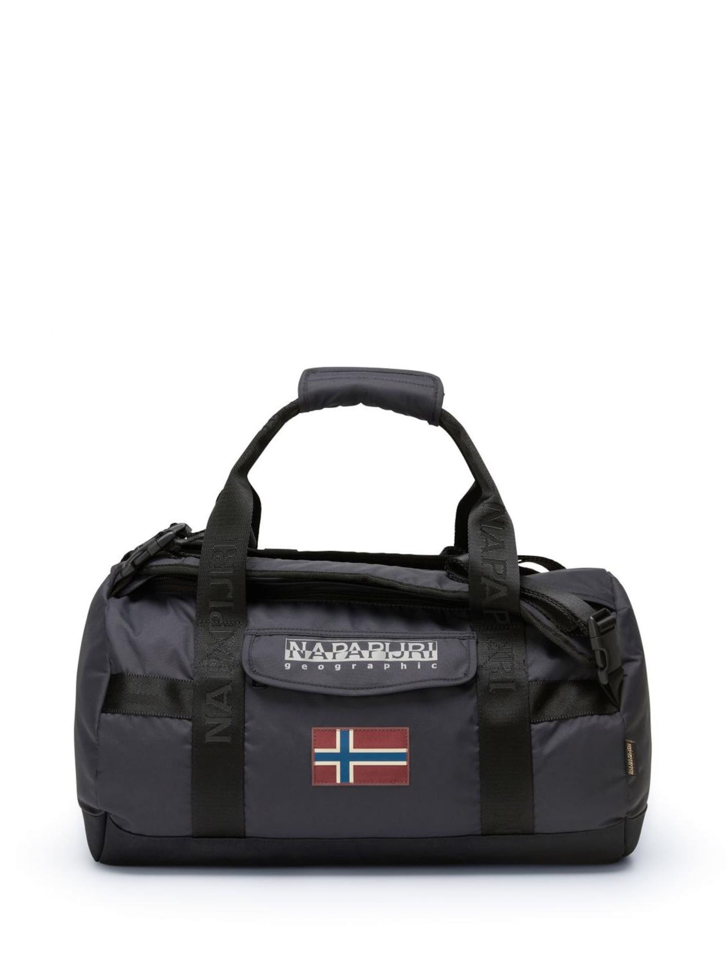 NAPAPIJRI - Bolsa de viaje en negro: frente