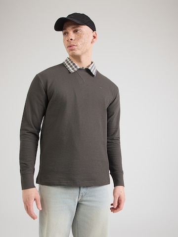 MUSTANG Тениска 'Asheville' в черно: отпред