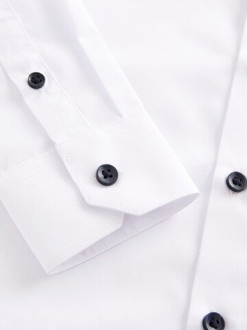 Coupe regular Chemise Next en blanc