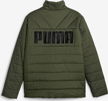 PUMA Toiminnallinen takki 'Essentials+' värissä vihreä