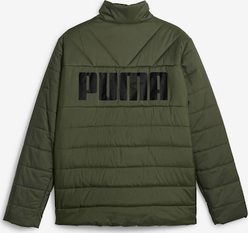 PUMA Функциональная куртка 'Essentials+' в Зеленый