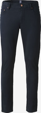 MEYER Chino trousers in Blue: front