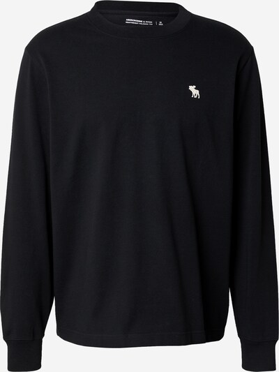 Abercrombie & Fitch Sweatshirt in de kleur Zwart / Wit, Productweergave
