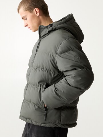 Pull&Bear Winterjas in Grijs