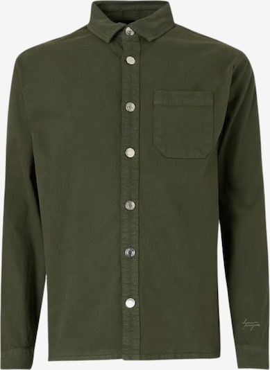 Denim Project Paita 'Stitch' värissä oliivi, Tuotenäkymä