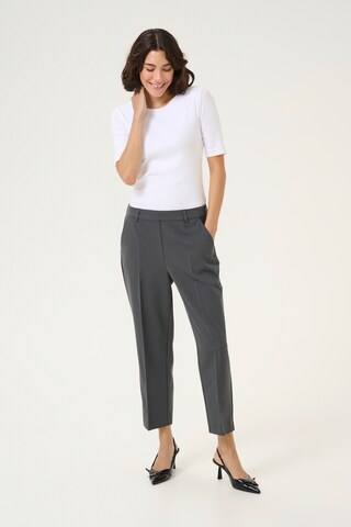 Kaffe Regular Pants 'Sakura' in Grey
