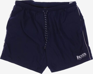 BOSS Shorts in 35-36 in Blue: front
