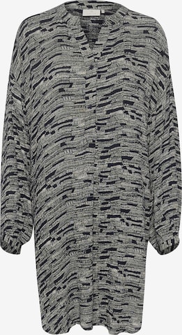 Kaffe Blousejurk 'Amber' in Blauw: voorkant