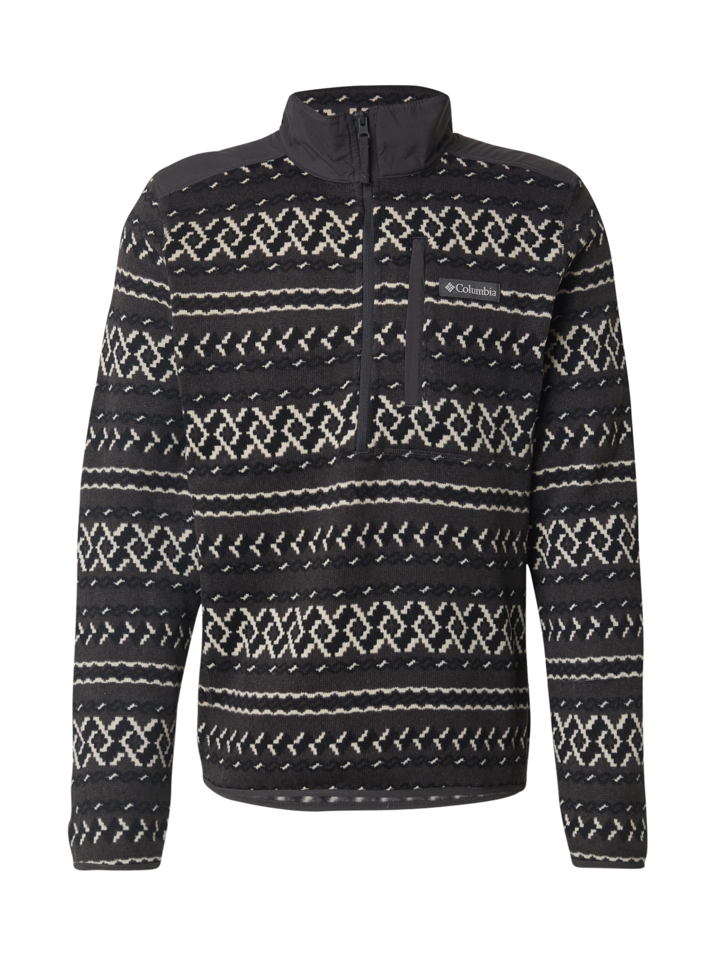 COLUMBIA Sports sweater 'Weather' in Black: front