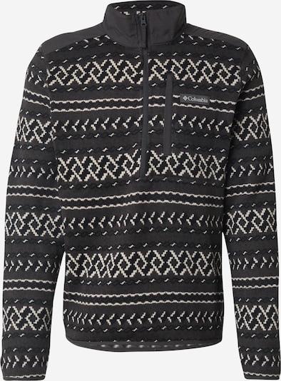 Sportinis megztinis 'Weather' iš COLUMBIA, spalva – tamsiai pilka / juoda / balta, Prekių apžvalga