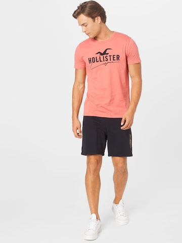 HOLLISTER - Regular Calças 'BTS SPORT SHORT 4CC' em preto