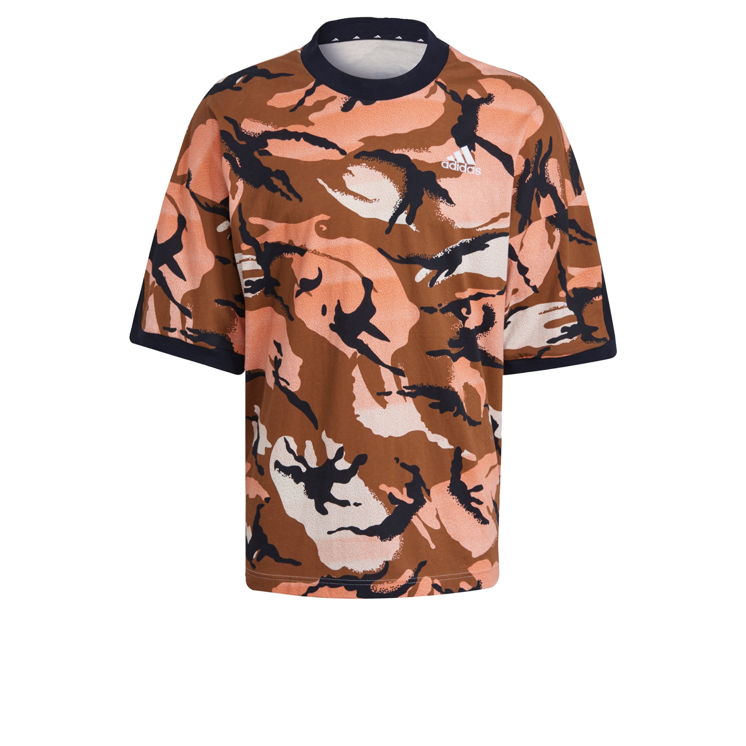 ADIDAS SPORTSWEAR Funkcionalna majica | oranžna barva: sprednja stran