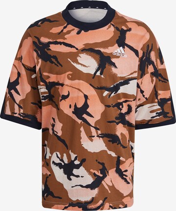 ADIDAS SPORTSWEAR Toiminnallinen paita värissä oranssi: etupuoli