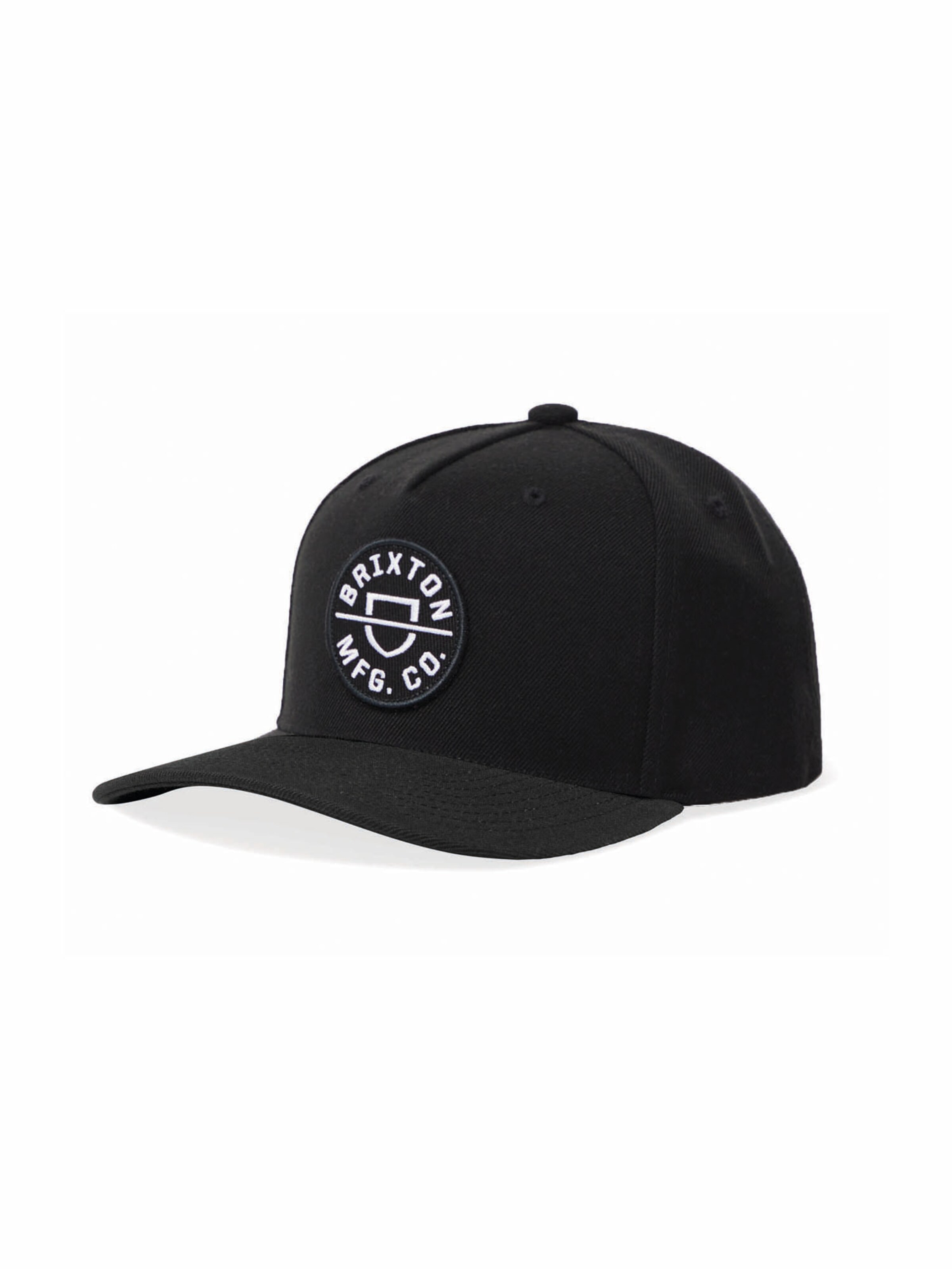 Brixton Cap in Black: front